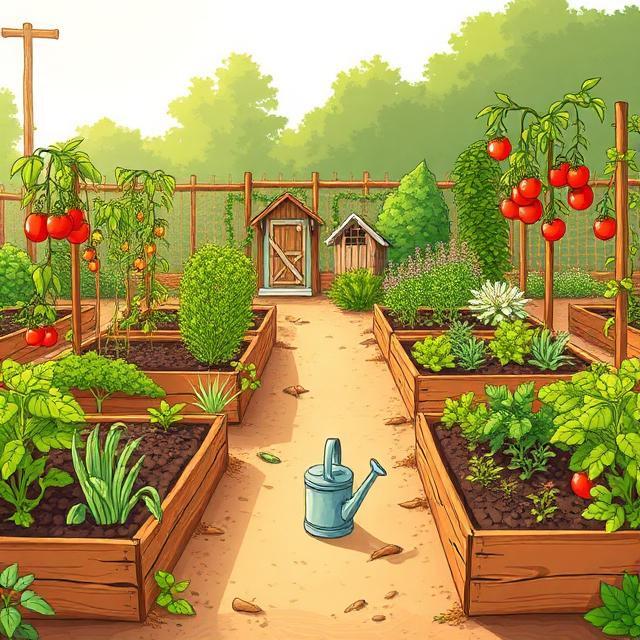 homesteading garden