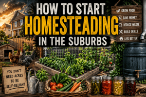 suburban homesteaders