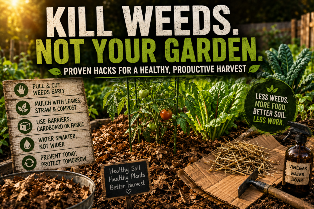 Don't let your Weeds Takeover